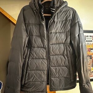 Michael Kors Charcoal Puffer Jacket
